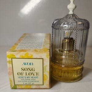 Avon Song of Love Cologne Mist - Gold and Cream 2oz (57g)
